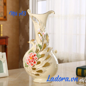 bình hoa gốm sứ đẹp tại shop bán đồ trang trí nhà ladora
