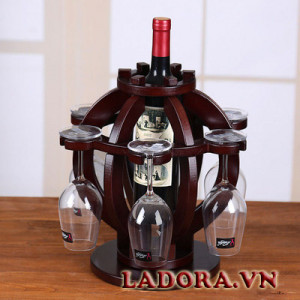 trang trí nhà đẹp với giá treo ly tại ladora shop ở hà nội