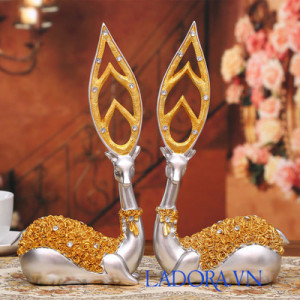 cặp hươu độc đáo tại ladora shop