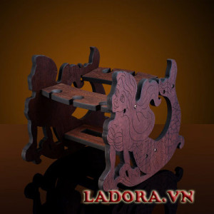 kệ treo ly rượu tại shop đồ decor ở hà nội ladora