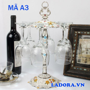 kệ treo ly rượu đẹp tại ladora shop đồ decor ở hà nội