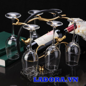 giá treo ly rượu vang đẹp tại ladora - shop đồ decor độc đáo tại hà nội