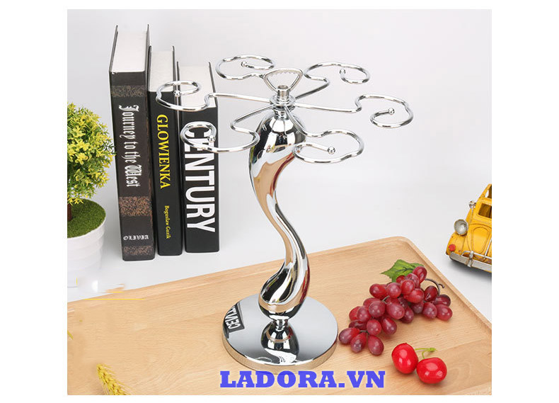 giá treo ly rượu để bàn tại ladora shop