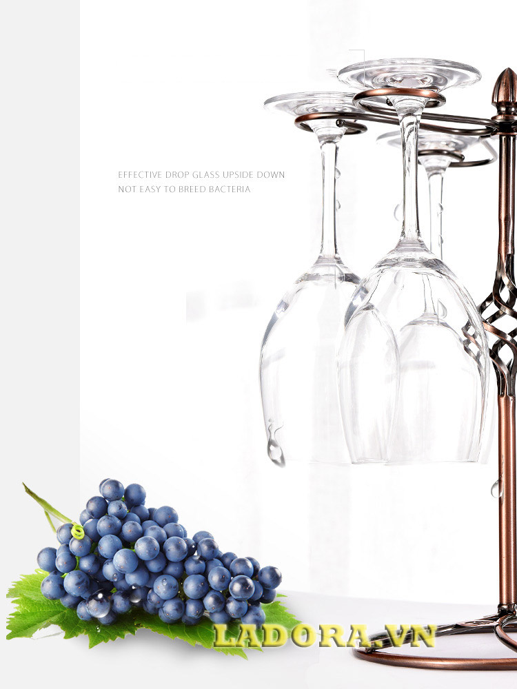giá treo ly ko thể thiếu cho những người yêu rượu vang - ladora shop