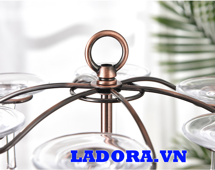 chi tiết chiếc giá treo tại ladora shop bán đồ decor
