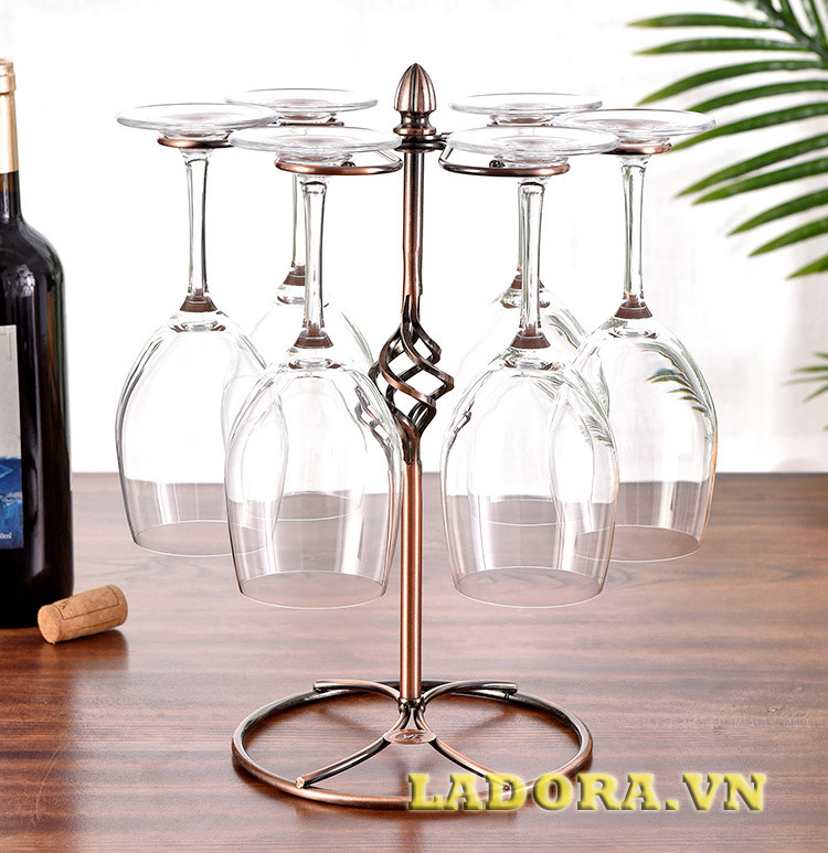 giá để ly rượu vang đẹp tại ladora shop