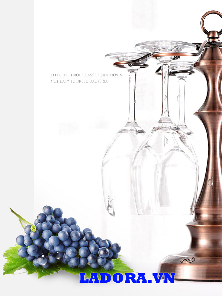 giá để treo ly rượu vang đẹp tại ladora shop đồ decor ở hà nội