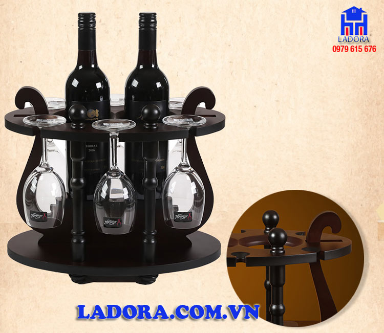 giá treo ly rượu vang đẹp và sang trọng