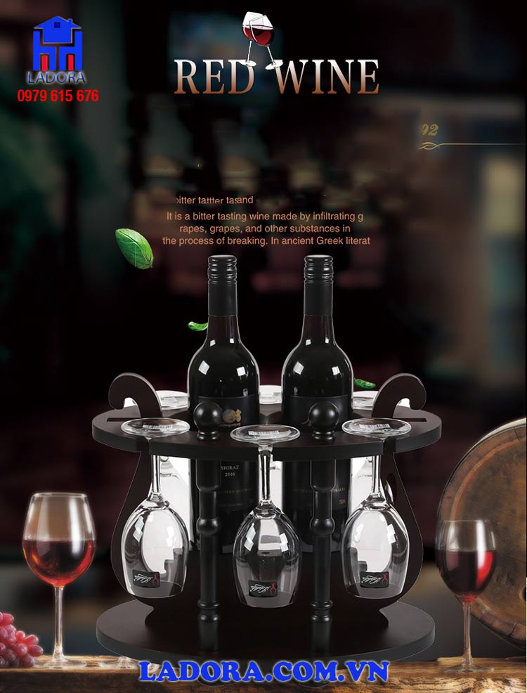 giá treo ly rượu vang đẹp và sang trọng