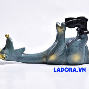 trang trí phòng khách đẹp với shop bán đồ decor ladora