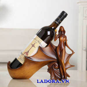 kệ rượu để bàn phòng khách tại cửa hàng bán đồ decor ladora
