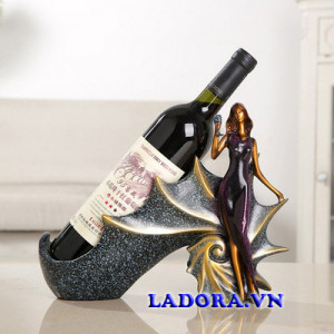 kệ rượu trang trí tủ rượu đẹp tại ladora shop bán đồ trang trí nội thất nhà đẹp