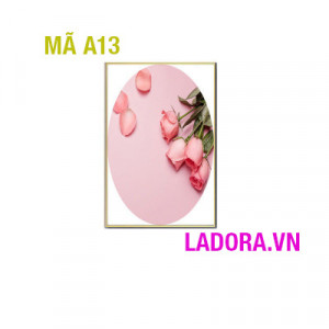 tranh hoa treo tường tại shop đồ decor ở hà nội ladora