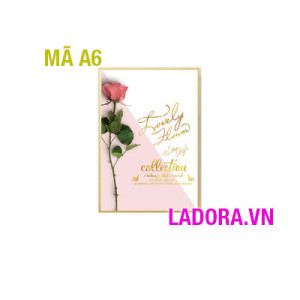 tranh hoa hồng trang trí phòng ngủ tại shop đồ decor nhà đẹp ladora