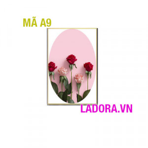 tranh hoa treo tường tại shop đồ decor ở hà nội ladora
