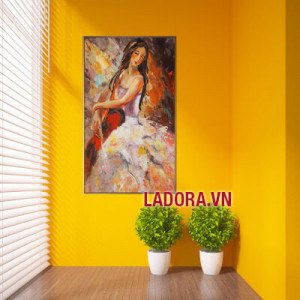 tranh treo tường phòng khách phòng ngủ tại shop đồ decor ở hà nội ladora