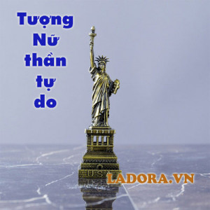 tượng nữ thần tự do - ladora shop