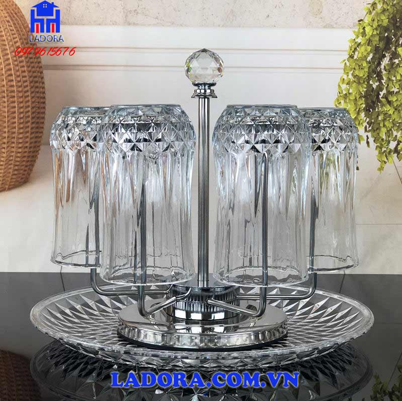 Mời bạn xem mẫu Giá để cốc GC001 tại Shop đồ decor đẹp Ladora.