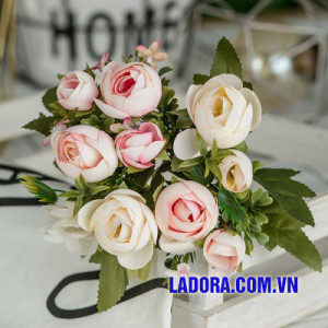 hoa lụa đẹp tại shop bán đồ trang trí nhà ở hà nội ladora