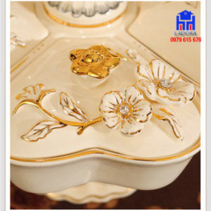 khay đựng bánh kẹo tết cao cấp tại Ladora