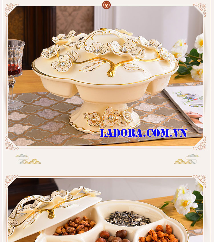 khay kẹo tại ladora shop ở hà nội