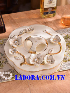 khay đựng kẹo cao cấp tại ladora shop bán đồ trang trí nhà ở hà nội