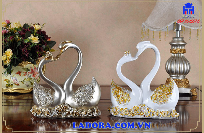 quà tặng đám cưới đôi chim thiên nga