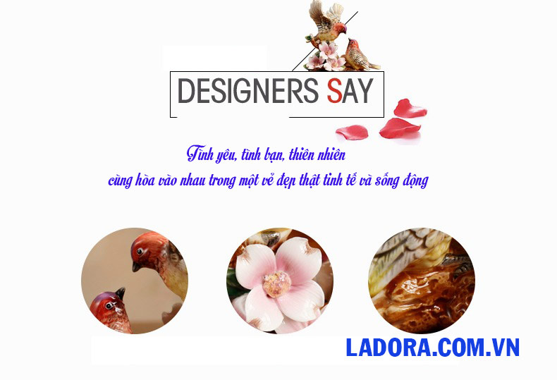 đôi chim làm quà tặng độc đáo và ý nghĩa tại ladora shop ở hà nội
