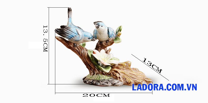 kích thước sản phẩm tại ladora shop