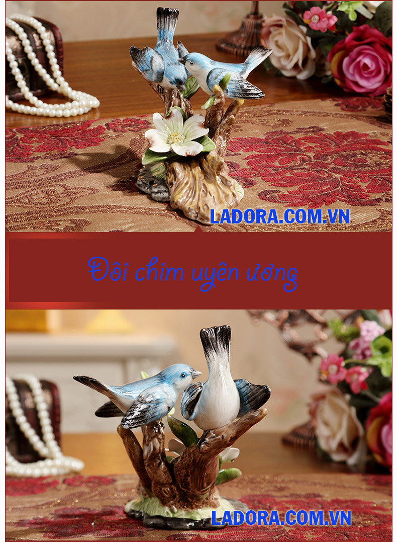 mừng cưới với đôi chim uyên ương tại ladora shop ở hà nội