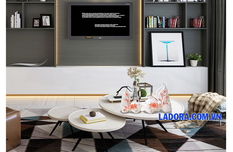 đôi cá vàng xinh đẹp trang trí nhà cửa tại ladora shop