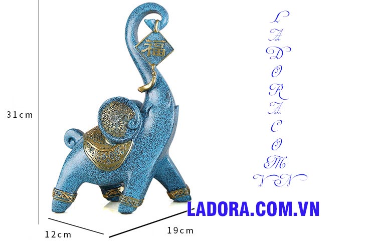 kích thước voi decor tại ladora.com.vn