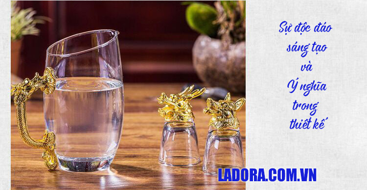 sự độc đáo sáng tạo trong thiết kế bộ chén rượu 12 con giáp - ladora shop ở hà nội