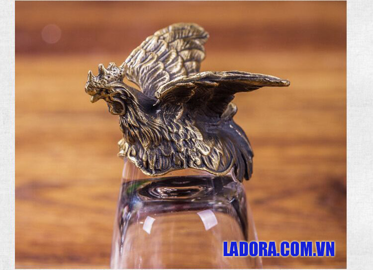 tạo hình sống động trên bộ chén 12 con giáp tại ladora shop ở hà nội