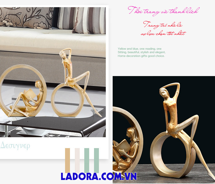 tượng trang trí tại ladora shop ở hà nội