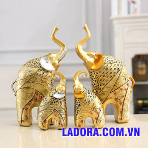 cặp voi may mắn tại ladora shop ở hà nội