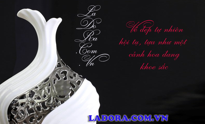 bình gốm sứ trang trí độc đáo tại ladora shop ở hà nội