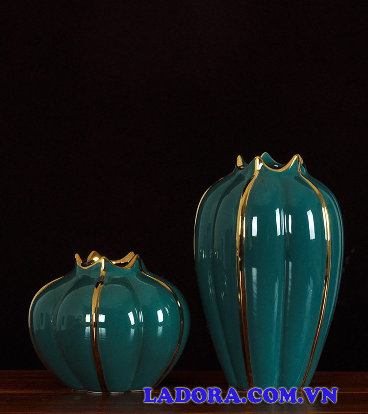 cặp bình gốm sứ đẹp tại ladora.com.vn