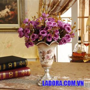 lọ hoa trang trí phòng ngủ tại ladora shop decor trang trí