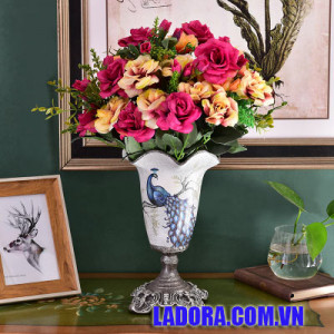 lọ hoa tân cổ điển tại ladora shop ở hà nội