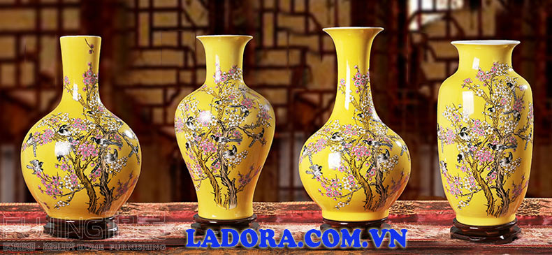 bình hoa đem lại may mắn tốt lành cho gia chủ - ladora shop đồ decor ở hà nội