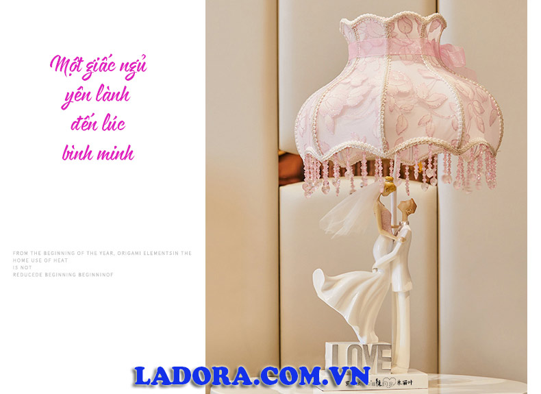 đèn ngủ trang trí lãng mạn tại ladora shop đồ decor ở hà nội