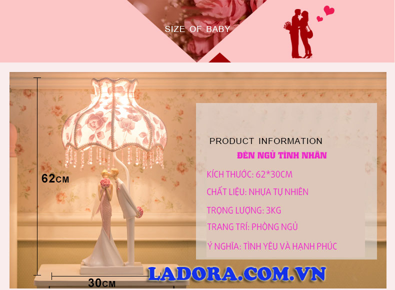 thông tin sản phẩm tại shop đồ decor nhà ladora