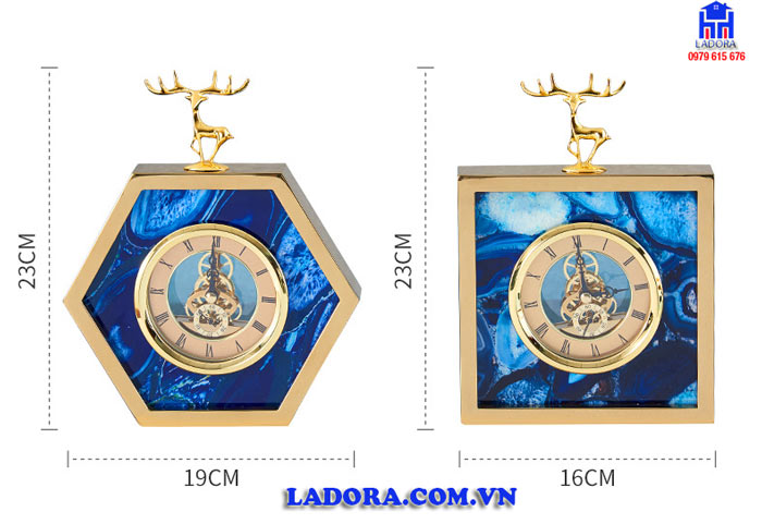 Đồng hồ để bàn làm làm việc làm quà tặng ý nghĩa