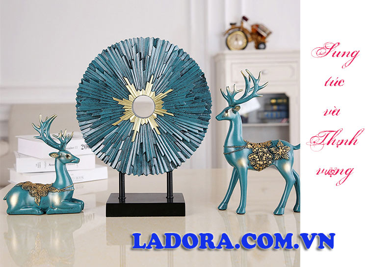 đồ trang trí phòng khách với ý nghĩa tốt đẹp tại ladora shop ở hà nội