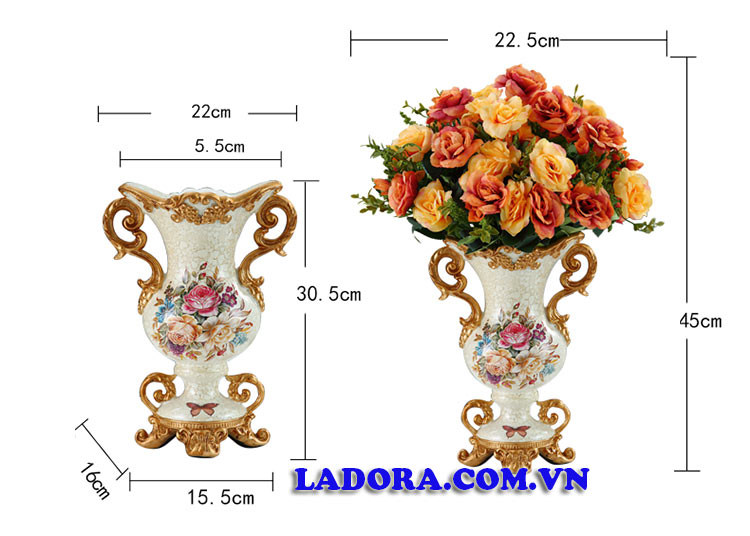 kích thước sản phẩm tại shop bán đồ trang trí nhà ở hà nội ladora