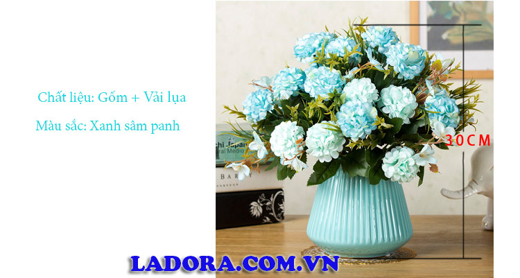 lọ hoa đẹp tại ladora shop đồ decor ở hà nội