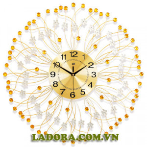 đồng hồ đẹp trang trí phòng khách tại ladora shop ở hà nội
