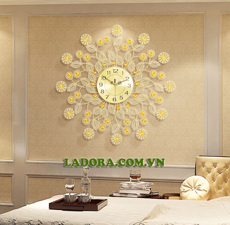 đồng hồ treo tường đẹp tại shop đồ decor ở hà nội
