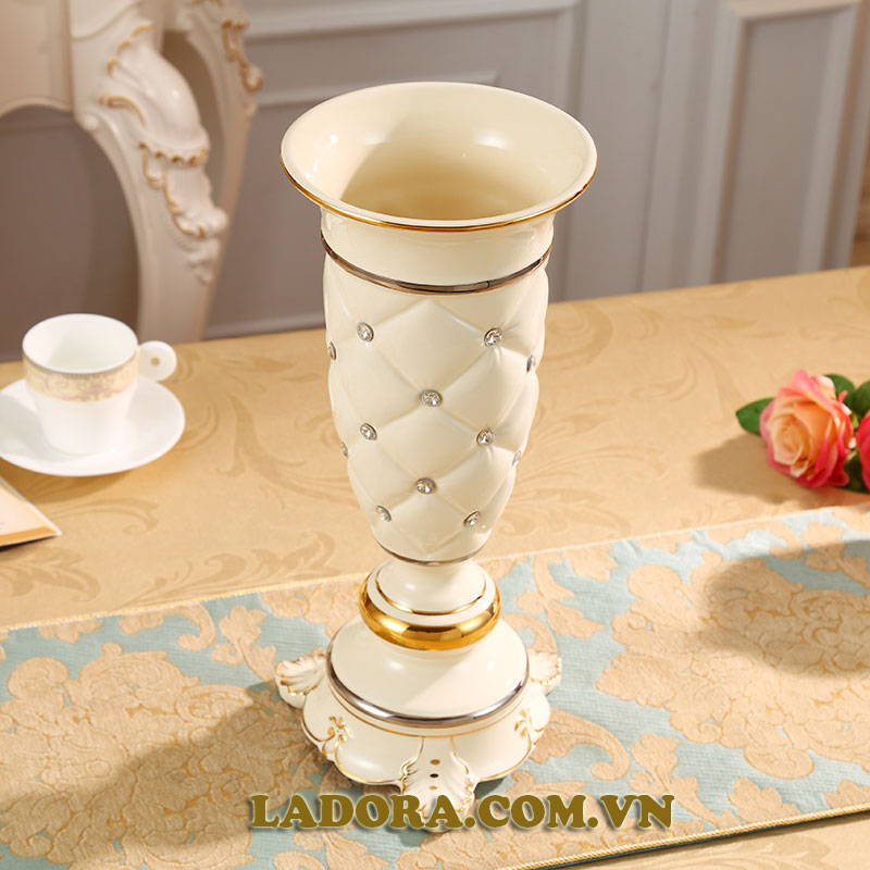 lọ hoa trang trí phòng khách đẹp tại ladora shop đồ trang trí nhà tại hà nội